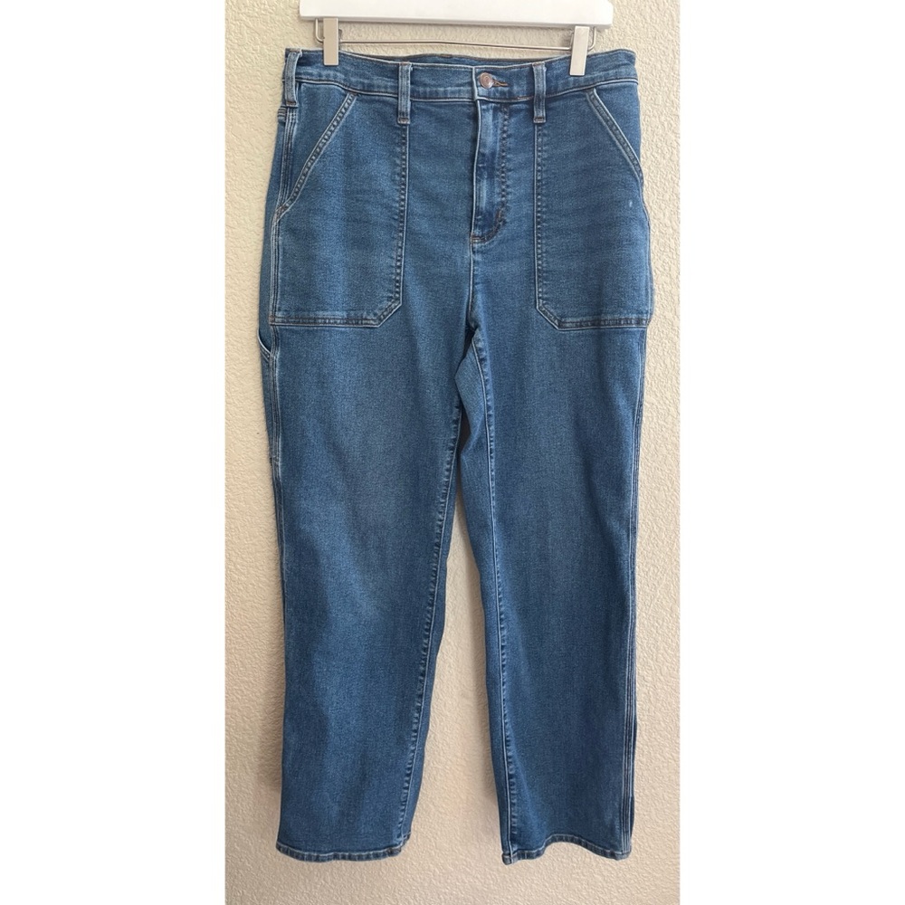 Land’s End Utility Style Jeans Women’s Size 12